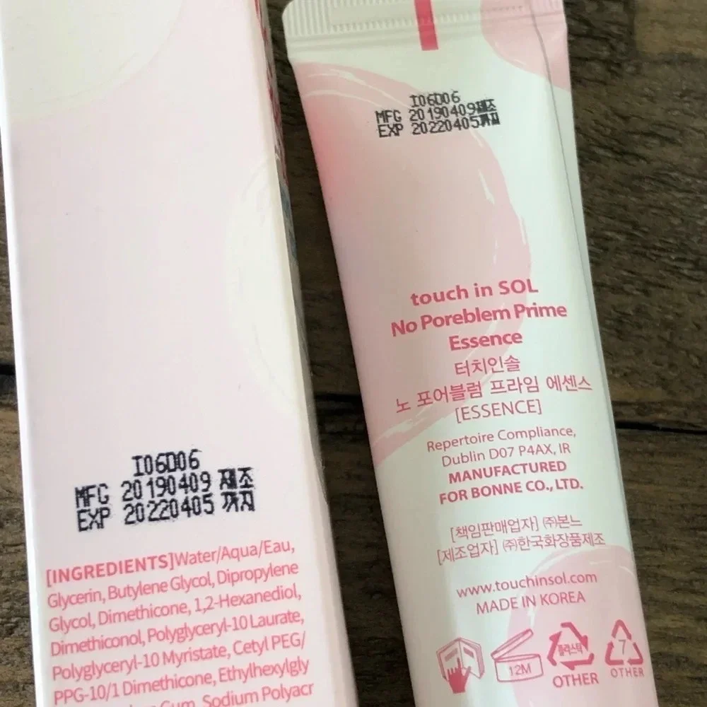 New Touch In‎ Sol No Pore Blem Prime Essence Skin